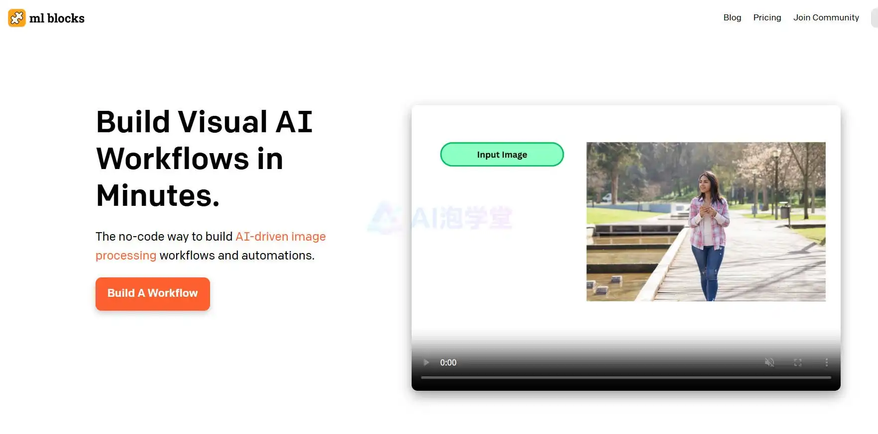 ML Blocks - 模块化拼图,零代码搞定图像处理 ML Blocks - 模块化拼图,零代码搞定图像处理