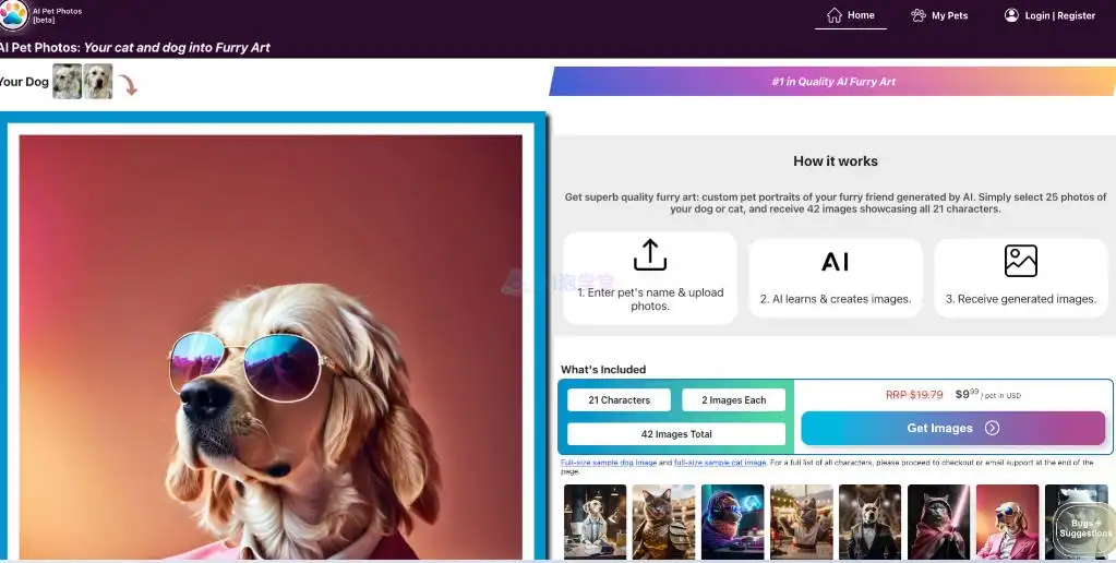 AI Pet Photos